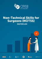 Non-Technical Skills for Surgeons (NOTSS) Masterclass