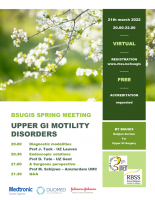 BSUGIS Spring meeting - Upper GI motility disorders